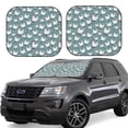 thumbnail image 1 of Goofa Funny Chicken Pattern 2 Piece Car Windshield Sun Shade Foldable | Front Windshield Shade for Sun, Heat and UV Rays | Sunshade for Car Front Window-Large, 1 of 7