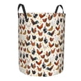 thumbnail image 1 of Goofa Funny Chicken Printed Circular Hamper,Laundry Basket with Handles,Storage Baskets Foldable,Large Capacity Laundry Hamper-Medium, 1 of 8
