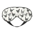 thumbnail image 1 of Goofa Funny Chicken Printed Sleep Eye Mask for Men Women, Zero Eye Pressure Sleeping Mask, Light Blocking Night Blindfold, Soft Eye Shade Cover, 1 of 7