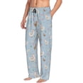 thumbnail image 1 of Goofa Funny Chicken Printed Soft Pajama Pants for Men, Wide Leg Comfy Casual Lounge Yoga Pants-, 1 of 9