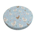 thumbnail image 1 of Goofa Funny Chicken Printed Stool Covers Round, Waterproof Round Bar Stool Covers Anti-Slip Round Bar Stool Seat Cover with Elastic Bands Durable -12 inch, 1 of 7