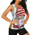 thumbnail image 1 of Goofa Funny Christmas Gnome Printed Womens Workout Tops for Women Sleeveless Yoga Shirts Athletic Running Tank Tops Sleeveless Gym Clothes Workout Apparel-, 1 of 9