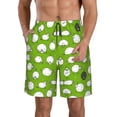 thumbnail image 1 of Goofa Funny Sheep Doing Yoga Printed Mens Swim Trunks Summer Quick Dry Short Beach Swimwear Bathing Suits-X-Large, 1 of 9