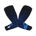 thumbnail image 1 of Goofa Futuristic Book Knowledge Pattern UV Sun Protection Arm Sleeves, UPF 50 Sports Cooling Arm Compression Sleeves for Men Women Teenager, 1 of 8