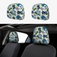 thumbnail image 1 of Goofa Game All Day Pattern 2 PCS Car Headrest Cover, Headrest Protector,Universal Interior Car Accessories, 1 of 1