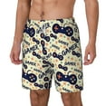 thumbnail image 1 of Goofa Game Controller Printed Men's Swim Trunks Board Shorts Quick Dry Mens Swimming Trunks with Compression Liner,Breathable Fit Hawaii Beach Shorts-Small, 1 of 9