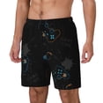 thumbnail image 1 of Goofa Game Time Printed Men's Swim Trunks Board Shorts Quick Dry Mens Swimming Trunks with Compression Liner,Breathable Fit Hawaii Beach Shorts-Medium, 1 of 9