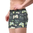 thumbnail image 1 of Goofa Gamers Printed Men's Boxer Briefs Underwear, Moisture-Wicking Underwear, Trunk,Soft and Breathable Cotton Underwear-, 1 of 9