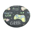 thumbnail image 1 of Goofa Gamers Printed Stool Covers Round, Waterproof Round Bar Stool Covers Anti-Slip Round Bar Stool Seat Cover with Elastic Bands Durable -, 1 of 7
