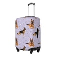 thumbnail image 1 of Goofa German Shepherd Dog Pattern Luggage Covers For Suitcase,Suitcase Cover Protector Fit 18-32 Inch Luggage-, 1 of 9