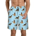 thumbnail image 1 of Goofa German Shepherd Dog Printed Mens Swim Trunks Summer Quick Dry Short Beach Swimwear Bathing Suits-Large, 1 of 9
