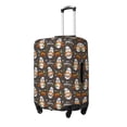 thumbnail image 1 of Goofa Gnome And Pumpkin Pattern Luggage Covers For Suitcase,Suitcase Cover Protector Fit 18-32 Inch Luggage-Large, 1 of 9