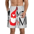 thumbnail image 1 of Goofa Gnome Home With A Cute Gnome Printed Mens Swim Trunks Summer Quick Dry Short Beach Swimwear Bathing Suits-XX-Large, 1 of 9