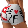thumbnail image 1 of Goofa Gnome Home With A Cute Gnome Printed Workout Shorts Women Seamless Scrunch Butt Lifting High Waisted Gym Booty Shorts Elastic Workout Shorts-Large, 1 of 8
