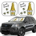 thumbnail image 1 of Goofa Gnome Sweet Honey Pattern 2 Piece Car Windshield Sun Shade Foldable | Front Windshield Shade for Sun, Heat and UV Rays | Sunshade for Car Front Window-, 1 of 7