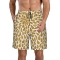 thumbnail image 1 of Goofa Gold Drops Printed Mens Swim Trunks Summer Quick Dry Short Beach Swimwear Bathing Suits-, 1 of 9