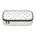 thumbnail image 1 of Goofa Gold Rabbit Pattern Pencil Case, Multi- Slot Pencil Pouch, Portable Pencil Bag, Pen Case for& Office, 1 of 1