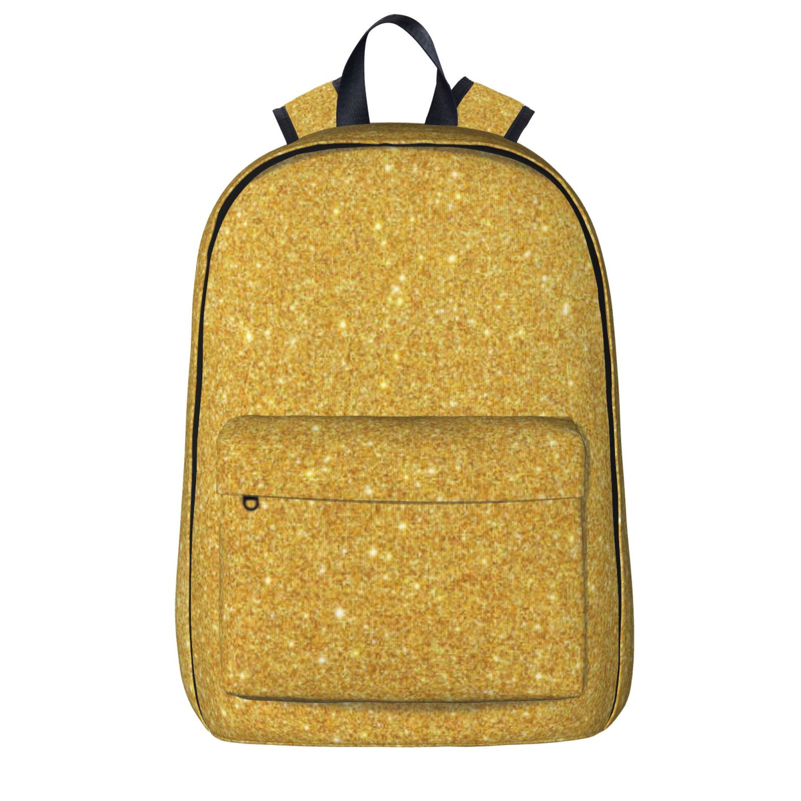 State Gold Backpack Goofa Gold Shiny Printed Backpack,Laptop Backpack,Durable Anti-Theft ...