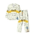 thumbnail image 1 of Goofa Golf Icons And Golfer for 2-piece Loungewear Set Men’s Sleepwear Set Soft PJs Cozy loungewear Comfy Sleep Set Winter Pajamas-, 1 of 7