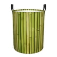 thumbnail image 1 of Goofa Green Bamboo Fence Printed Circular Hamper,Laundry Basket with Handles,Storage Baskets Foldable,Large Capacity Laundry Hamper-Small, 1 of 6