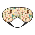 thumbnail image 1 of Goofa Groovy American Western Footwear Printed Sleep Eye Mask for Men Women, Zero Eye Pressure Sleeping Mask, Light Blocking Night Blindfold, Soft Eye Shade Cover, 1 of 7