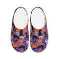 thumbnail image 1 of Goofa Halloween Black Cats Print Womens Mens Cotton Lightweight House Slippers , Washable Home Slippers,Indoor Comfy Bedroom Cozy Slippers-44/45, 1 of 7