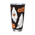 thumbnail image 1 of Goofa Halloween Ghosts And Pumpkins for 20 oz Skinny Tumbler Stainless Steel Coffee Mug Slim Vacuum Insulated Travel Cup Car Cup-Without Straw, 1 of 8