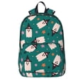 thumbnail image 1 of Goofa Halloween Ghosts Printed Backpack,Laptop Backpack,Durable Anti-Theft Travel Work Backpack,Water-resistant Backpack, 1 of 9