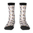 thumbnail image 1 of Goofa Halloween Gnome Printed Men's Crew Socks, Soft Durable Breathable Moisture-Wicking with Odor Control Cotton socks, 1 of 9