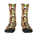 thumbnail image 1 of Goofa Halloween1 Printed Men's Crew Socks, Soft Durable Breathable Moisture-Wicking with Odor Control Cotton socks, 1 of 9