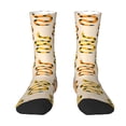 thumbnail image 1 of Goofa Hand Drawn Snake Printed Men's Crew Socks, Soft Durable Breathable Moisture-Wicking with Odor Control Cotton socks, 1 of 9