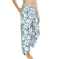 thumbnail image 1 of Goofa Hand Drawn Snake Printed Soft Pajama Pants for Women, Wide Leg Comfy Casual Lounge Yoga Pants-XX-Large, 1 of 9