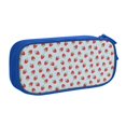 thumbnail image 1 of Goofa Hand Drawn Strawberry Pattern Big Capacity Pencil Pen Case Office College Large Storage High Capacity Bag Pouch Holder Box Organizer, 1 of 1