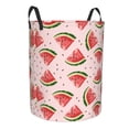 thumbnail image 1 of Goofa Hand Drawn Watermelon Printed Circular Hamper,Laundry Basket with Handles,Storage Baskets Foldable,Large Capacity Laundry Hamper-, 1 of 8