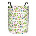 thumbnail image 1 of Goofa Happy Easter Printed Circular Hamper,Laundry Basket with Handles,Storage Baskets Foldable,Large Capacity Laundry Hamper-Medium, 1 of 8