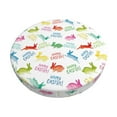 thumbnail image 1 of Goofa Happy Easter Rabbit Printed Stool Covers Round, Waterproof Round Bar Stool Covers Anti-Slip Round Bar Stool Seat Cover with Elastic Bands Durable -14 inch, 1 of 7