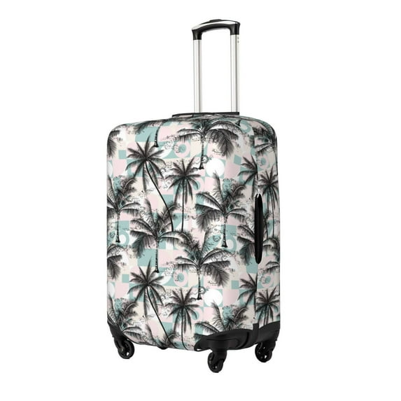 Goofa Hawaii Palms Pattern Luggage Covers For Suitcase,Suitcase Cover Protector Fit 18-32 Inch Luggage-Large