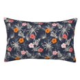 thumbnail image 1 of Goofa Hawaiian Style Print Plush Throw Pillow Case, Soft Velvet with Hidden Zipper, Decorative Cushion Cover for Sofa, Bed, Car, and Home Décor-20"x30", 1 of 6
