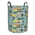 thumbnail image 1 of Goofa Hawaiian Style Printed Circular Hamper,Laundry Basket with Handles,Storage Baskets Foldable,Large Capacity Laundry Hamper-Medium, 1 of 8
