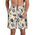 thumbnail image 1 of Goofa Hawaiian Style Printed Mens Swim Trunks Summer Quick Dry Short Beach Swimwear Bathing Suits-XX-Large, 1 of 9