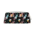 thumbnail image 1 of Goofa Hibiscus Rose Pattern Leather Pencil Case, Pencil Pouch, Pencil Bag, Pen Case, Pen Pouch, Pen Bag, Pencil Pouches, Pencil Bags,College Pencil Case, 1 of 7