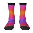 thumbnail image 1 of Goofa Holiday Shiny Printed Men's Crew Socks, Soft Durable Breathable Moisture-Wicking with Odor Control Cotton socks, 1 of 9