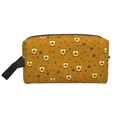 thumbnail image 1 of Goofa Honey Bee Gnomes Printed Toiletry Bag with Handle,Large Capacity Travel Makeup Cosmetic Bag for Women, Carry on Airport Airline Compliant Bag, 1 of 9
