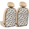 thumbnail image 1 of Goofa Horse Pattern Car Back Seat Protector for Kids (2 Pack) ,Anti-kick Storage Mat for Car Seats,Shields from Footprints, 1 of 6