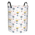 thumbnail image 1 of Goofa Hot Air Balloon Printed Circular Hamper,Laundry Basket with Handles,Storage Baskets Foldable,Large Capacity Laundry Hamper-Small, 1 of 8
