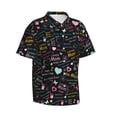 thumbnail image 1 of Goofa I love you Mom Hawaiian Shirt for Men, Unisex Summer Beach Casual Short Sleeve Button Down Shirts,Aloha Tropical Floral print shirt-X-Large, 1 of 9