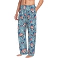 thumbnail image 1 of Goofa Independence With Gnome Printed Soft Pajama Pants for Men, Wide Leg Comfy Casual Lounge Yoga Pants-Small, 1 of 9