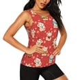 thumbnail image 1 of Goofa Japanese Maneki Cats Printed Womens Workout Tops for Women Sleeveless Yoga Shirts Athletic Running Tank Tops Sleeveless Gym Clothes Workout Apparel-Large, 1 of 9