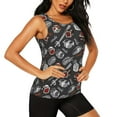 thumbnail image 1 of Goofa Japanese Sushi Hashi Printed Womens Workout Tops for Women Sleeveless Yoga Shirts Athletic Running Tank Tops Sleeveless Gym Clothes Workout Apparel-, 1 of 9