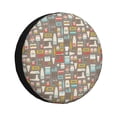 thumbnail image 1 of Goofa Kitchen Food Pattern Universal Tire Cover for Jeep, SUV, Truck, and Trailer – Waterproof, UV-Resistant,Easy to Install, Fits 14"-17" Tires-16 inch, 1 of 6
